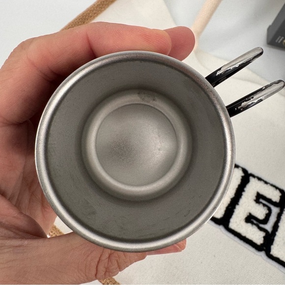 Starbucks Stainless Steel Matte Black Espresso Cup 3 Oz Demitasse - Picture 3 of 4